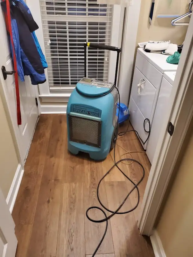 Commercial dehumidifier deployed for Crawl Space Restoration in San Leandro